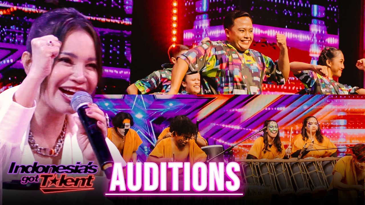 KEKINIAN BANGET Konsep Komunal Primitif! & Dance Generation | Audition | INDONESIA'S GOT TALENT 2023