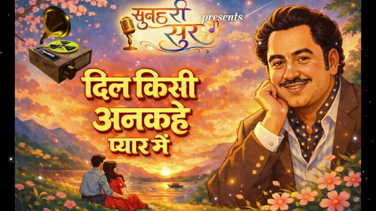 दिल किसी अनकहे प्यार में डूबा  | Retro Romantic Hindi Song | 90s Golden Era Vibes | Old Is Gold song