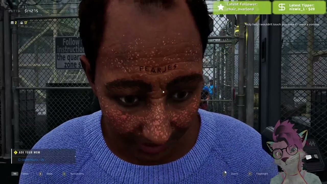 Dem Nasties Zambies Think they can get thru me! #quarantinezone | 1/17/26 (Day 2299)