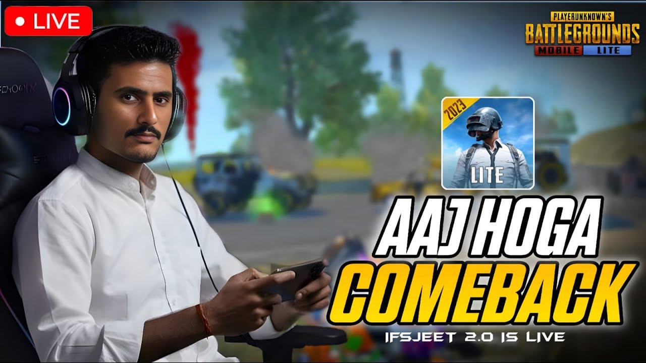 AAJ HOGA PUBG LITE KA COMEBACKK ?? IFSJEET IS LIVE - PUBG LITE