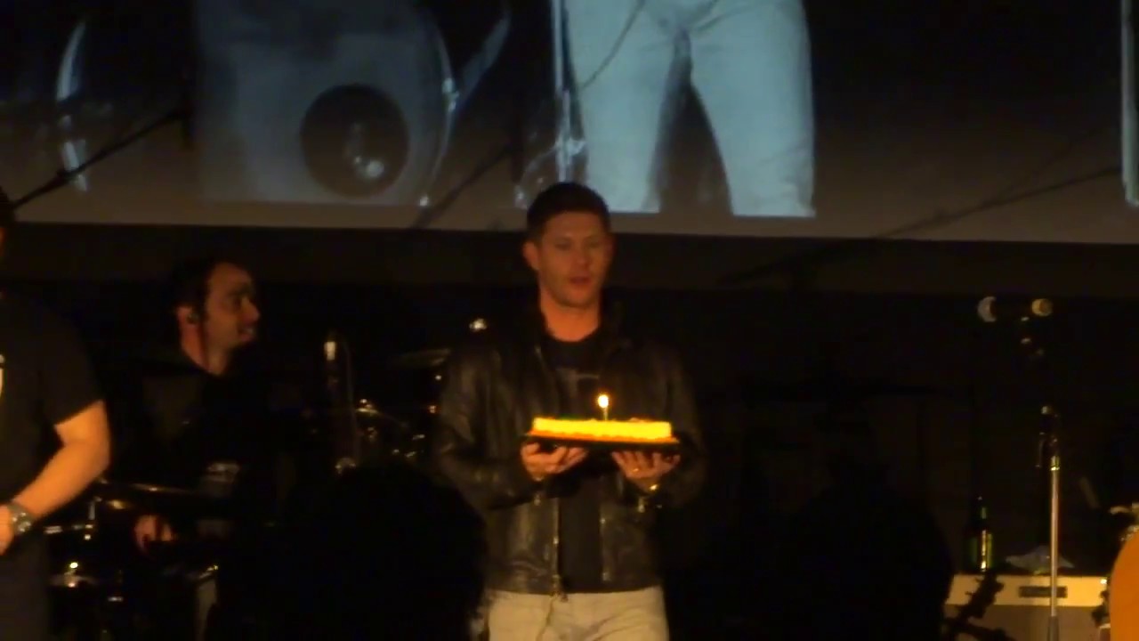 Happy Birthday to Jensen at SNS, SPNNash 2017