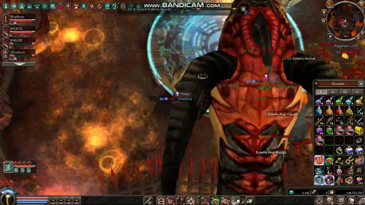 Metin2 TR IShadoow Ninja ile Meley Dünya Damege Rekoru