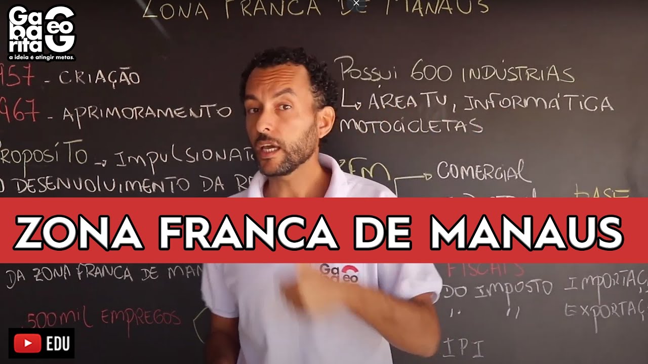 Zona Franca de Manaus | Ocupação do Norte do Brasil | Geografia