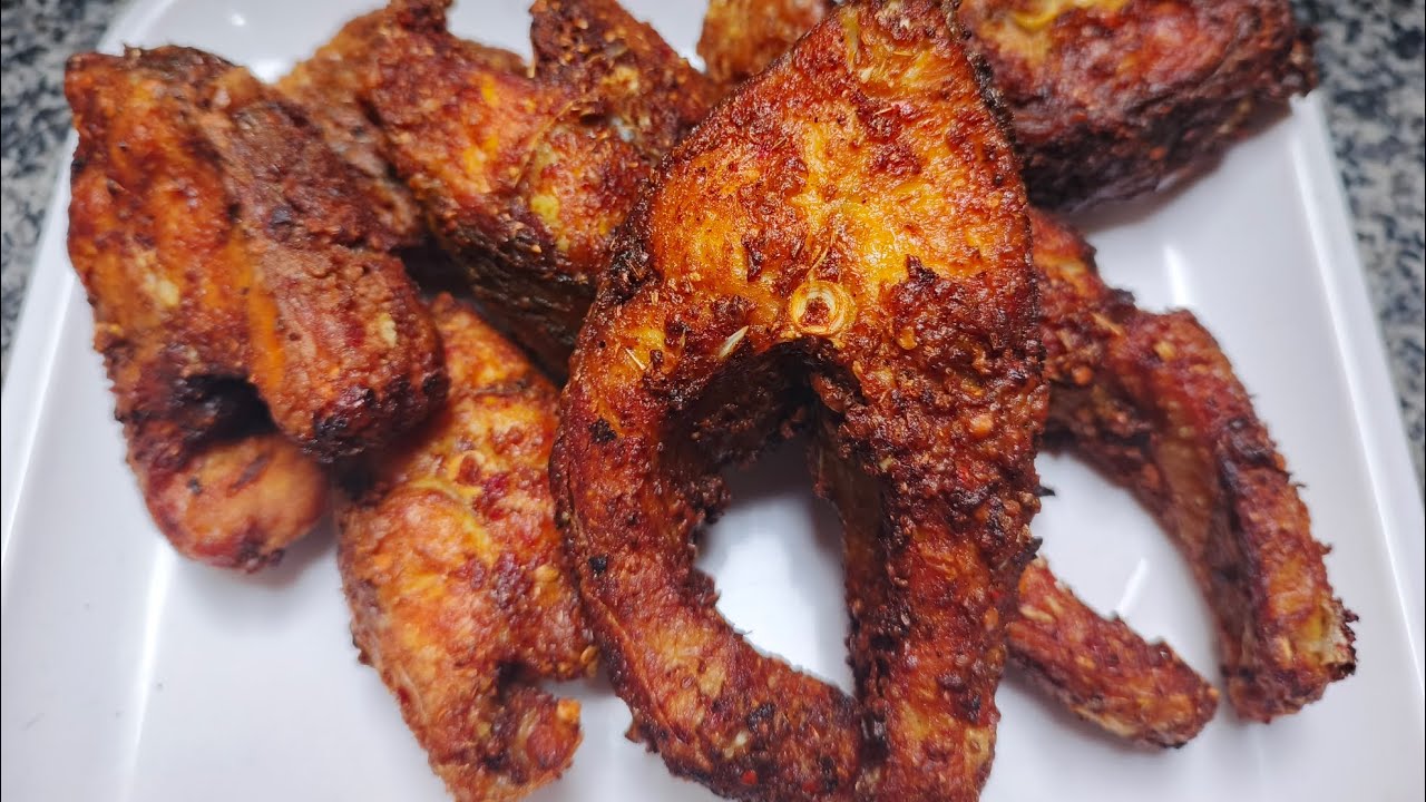 Extreme crispy fried fish# cook with sadaf wafa kitchen