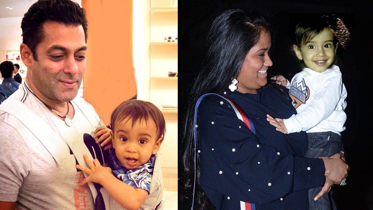 Salman Khan's Sister Arpita Khan's CUTE Son Ahil At Helen's Birthday Party 2017