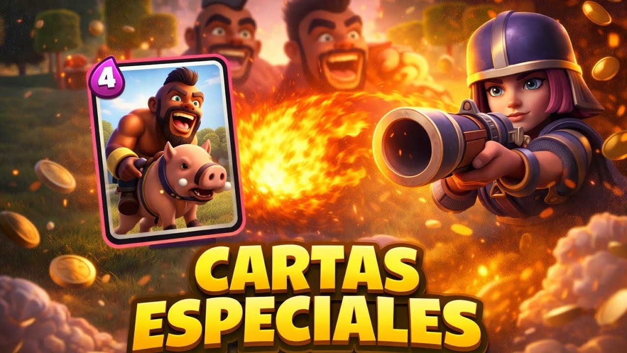 JUGANDO SOLO CON CARTAS ESPECIALES CLASH ROYALE