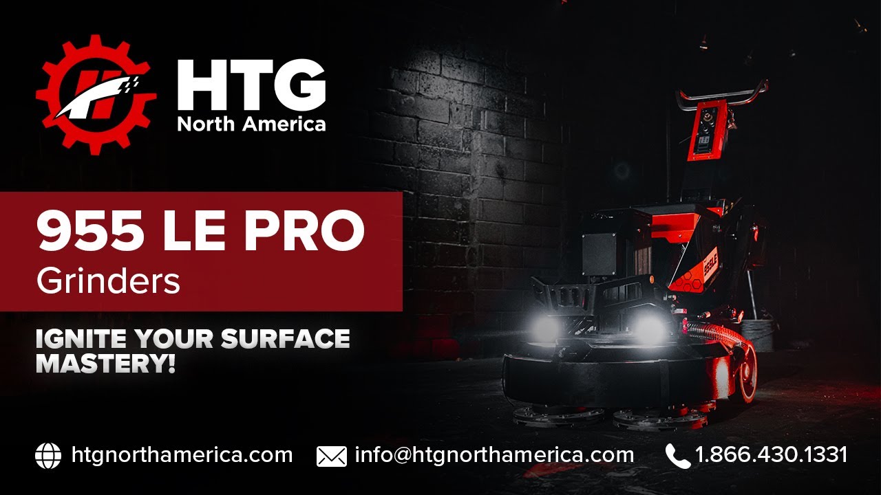 Grinders - 955 LE PRO : Ignite your surface mastery!