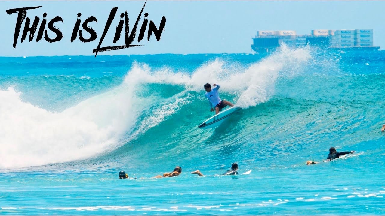 CRAZY SUMMER WAVES IN WAIKIKI! || BOMB DROPS AT CHINA WALLS! || HAWAIIAN VACATION Pt.2
