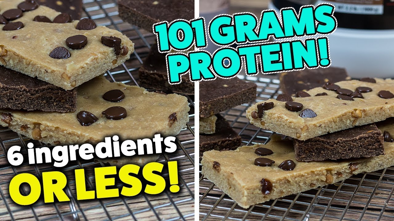 How To Make Quick Baked PROTEIN Bars