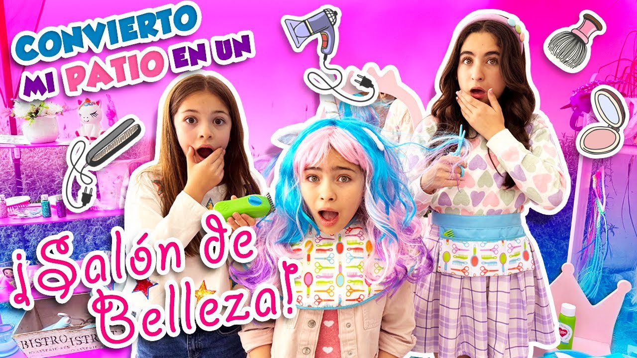 CONVIERTO MI PATIO EN UN SALON DE BELLEZA 💅🏻💄