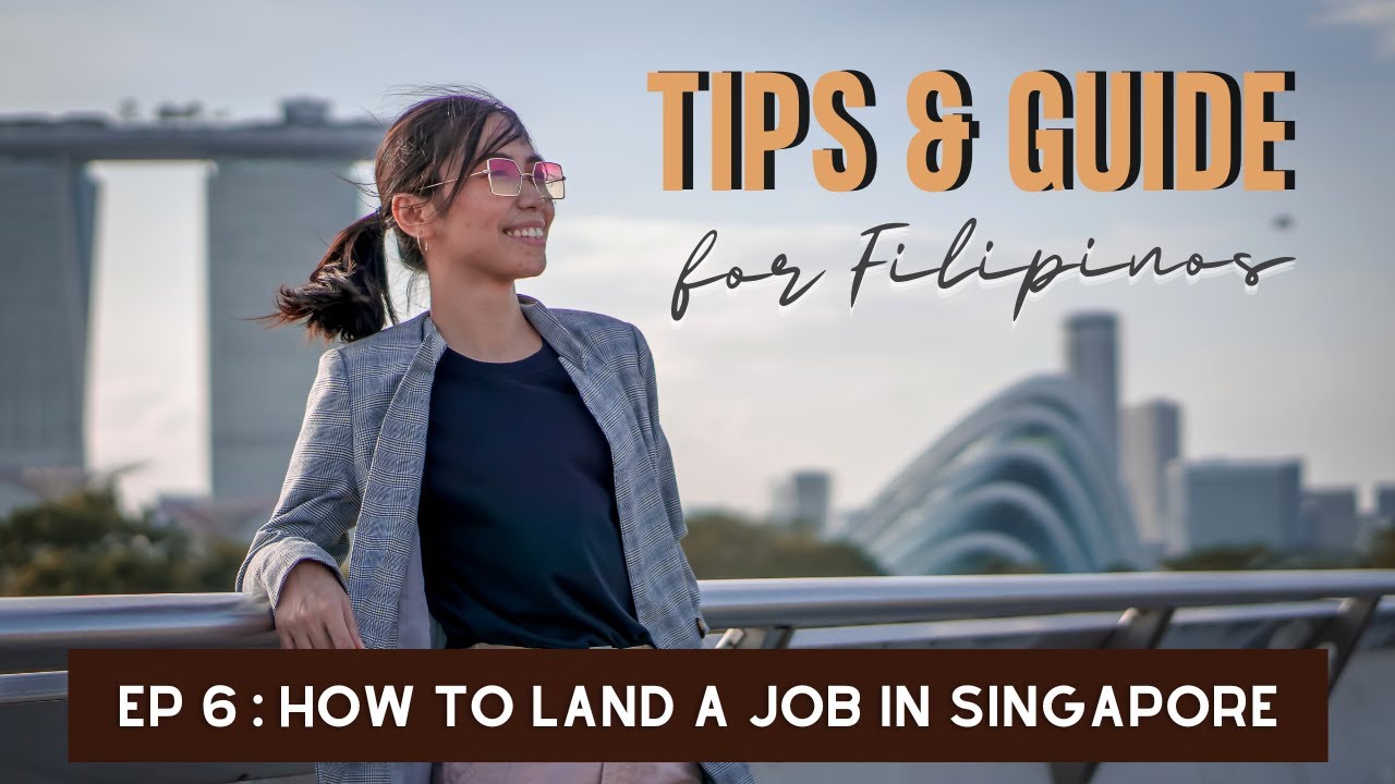 8 tips to land a job in Singapore | Auntie Jea