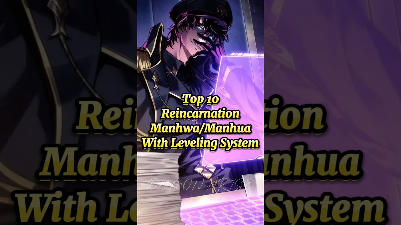Top 10✨ Reincarnation Manhwa/Manhua🍀 With Leveling System🔥 