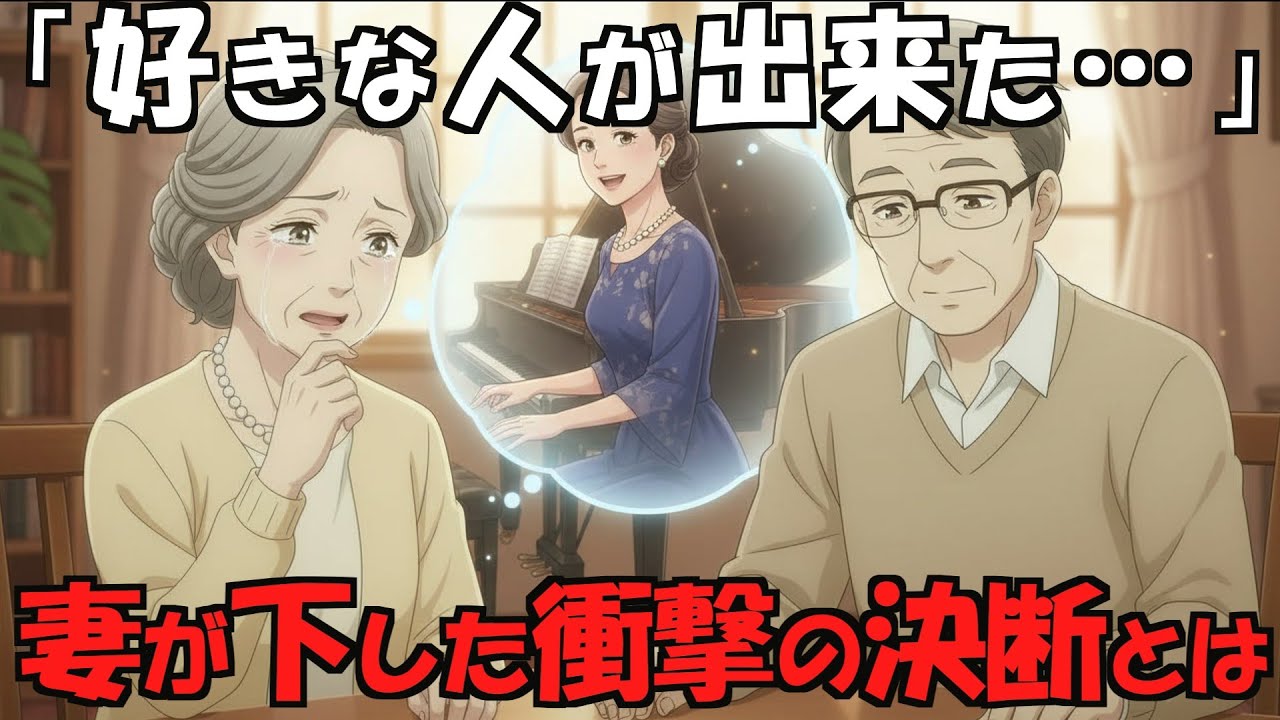 「好きな人ができた」結婚45年目、70歳の夫が放った残酷な一言と、妻が下した衝撃の決断。尽くし続けた妻が、怒りの果てに見つけた「最高の復讐」とは…