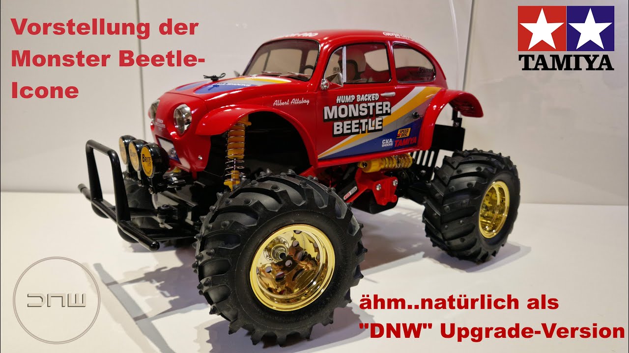 Tamiya Monster Beetle, Oldschool aber mit  Upgrade