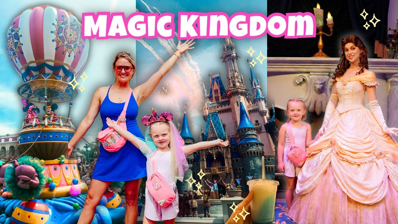 DISNEY WORLD VLOG ✨ Magic Kingdom, Space Mountain, Tiana’s Bayou Adventure, Parades & Mom Tips