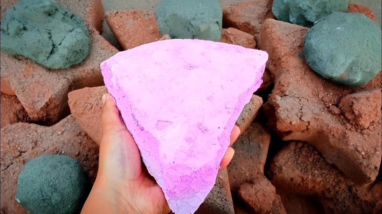 3 in 1 Series🌈10/15 Dry Floor &Water Claypot Crumbling Asmr|Oddly Satisfying 