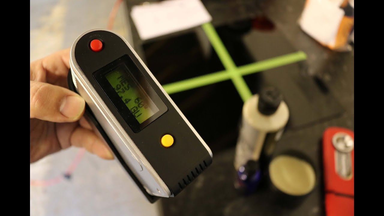 Ceramic Wax Sealant Versus Naked - Gloss Test