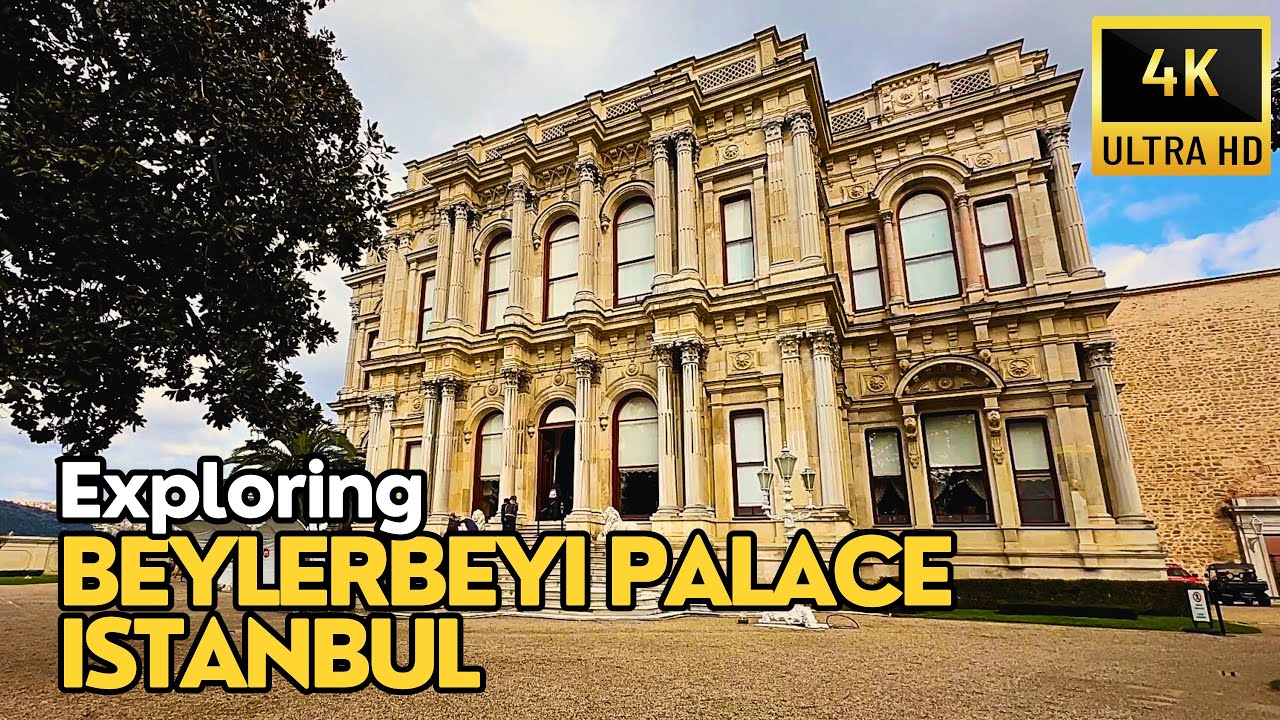 Beylerbeyi Palace, Üsküdar, Istanbul (2024) | Walking in Imperial Ottoman Summer Residence | 4K UHD