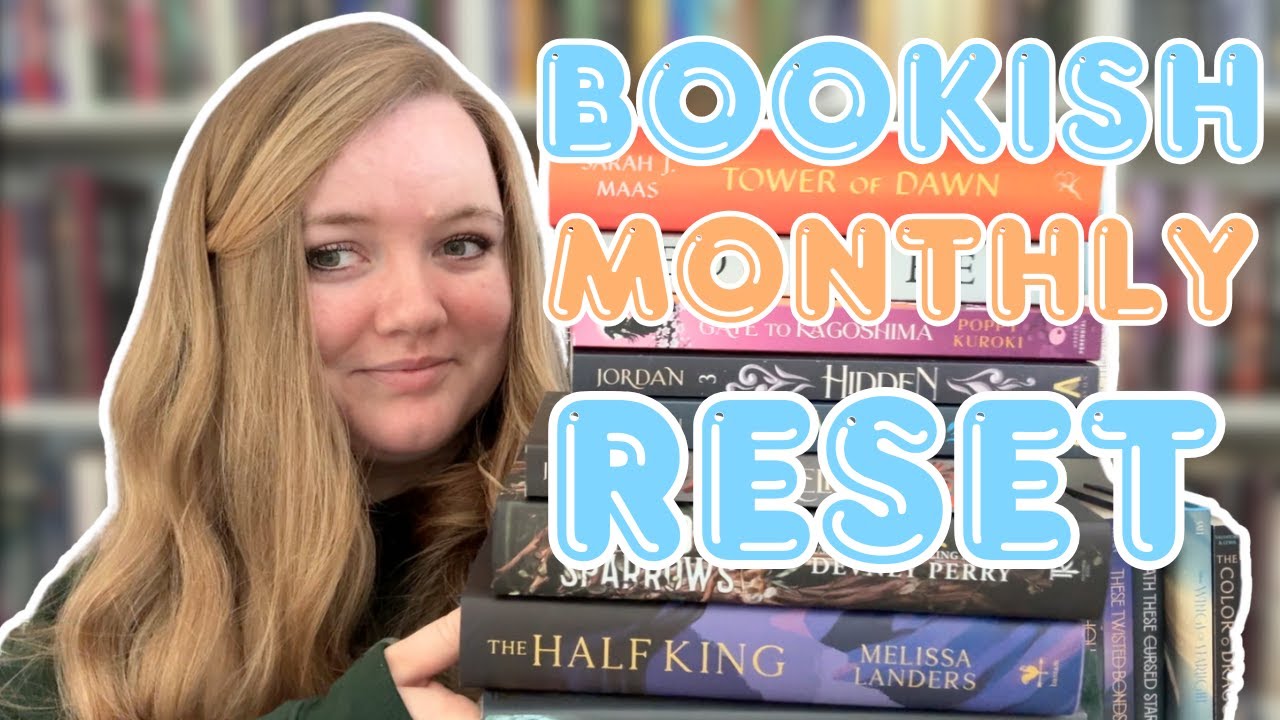 bookish refresh | how I reset my shelves (digitally and physically) for august!! ✨ 🥂 📚 ❄️ 🌻 🌎