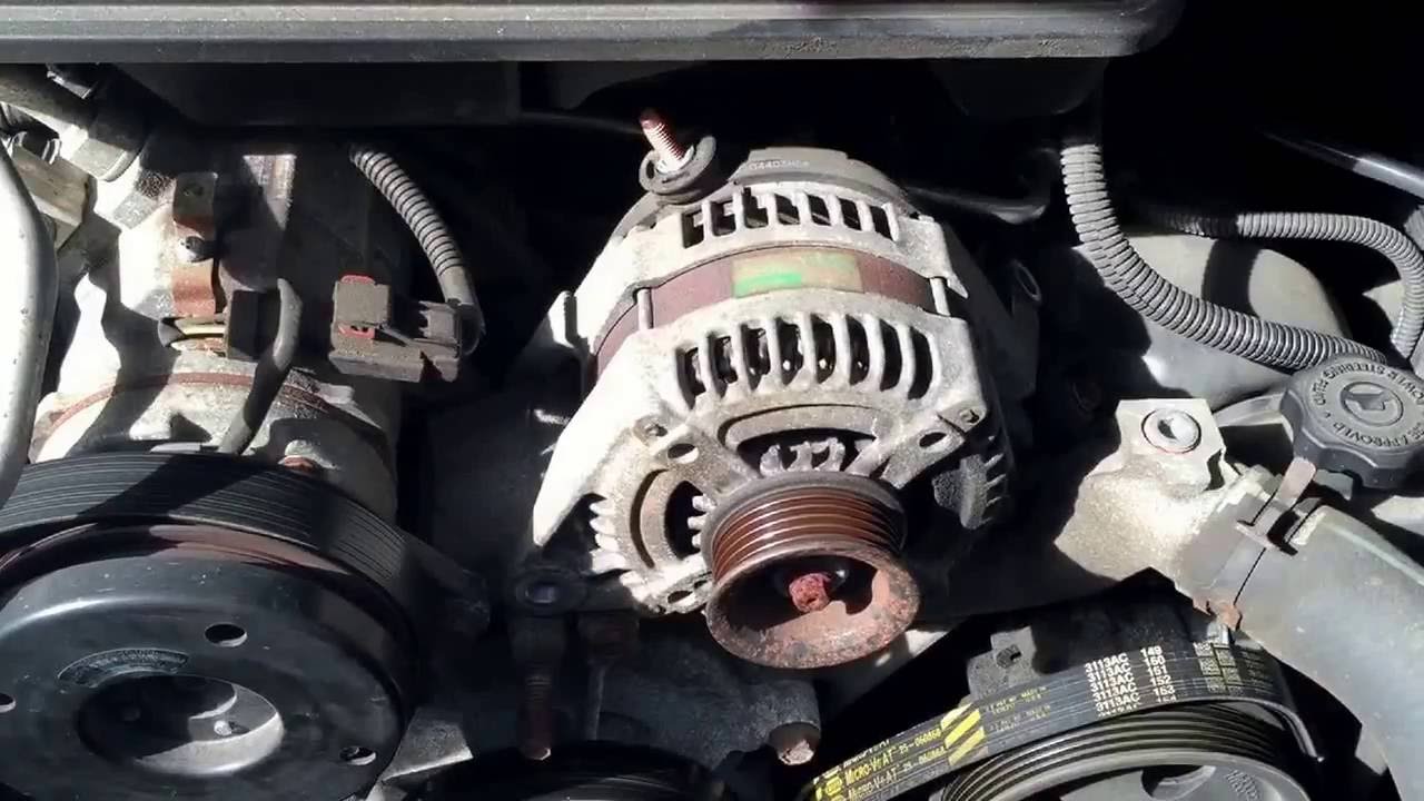 2007 Jeep Grand Cherokee alternator change 2005-2010
