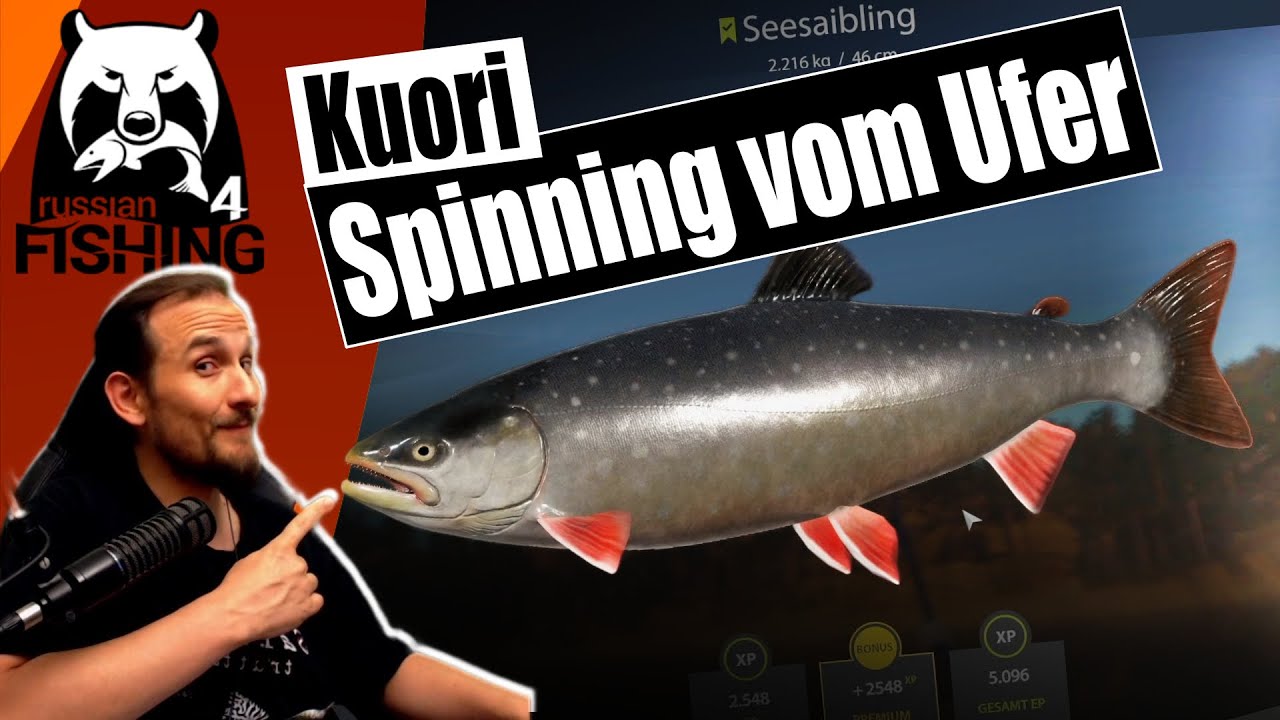 Russian Fishing 4 - Kuori - Spinning, Saibling, Kuorski, Sewan-Forelle, Seeforelle