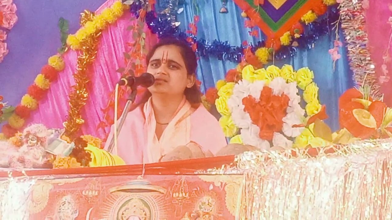 Manu shastri bhagwat katha JALLAMAU