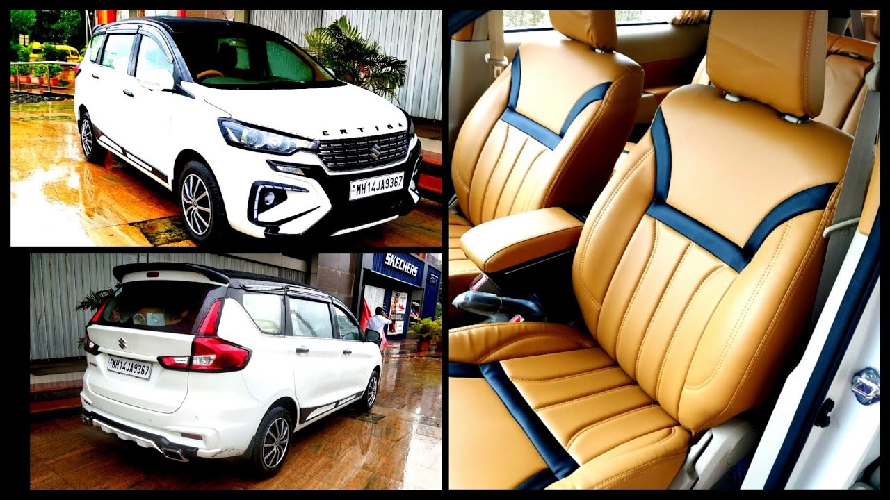 BEST ERTIGA MODIFIED WITH 360 DEGREE CAMERA|BLACK THEME||ERTIGA 2020|ERTIGA ACCESSORIES|📞9833751777