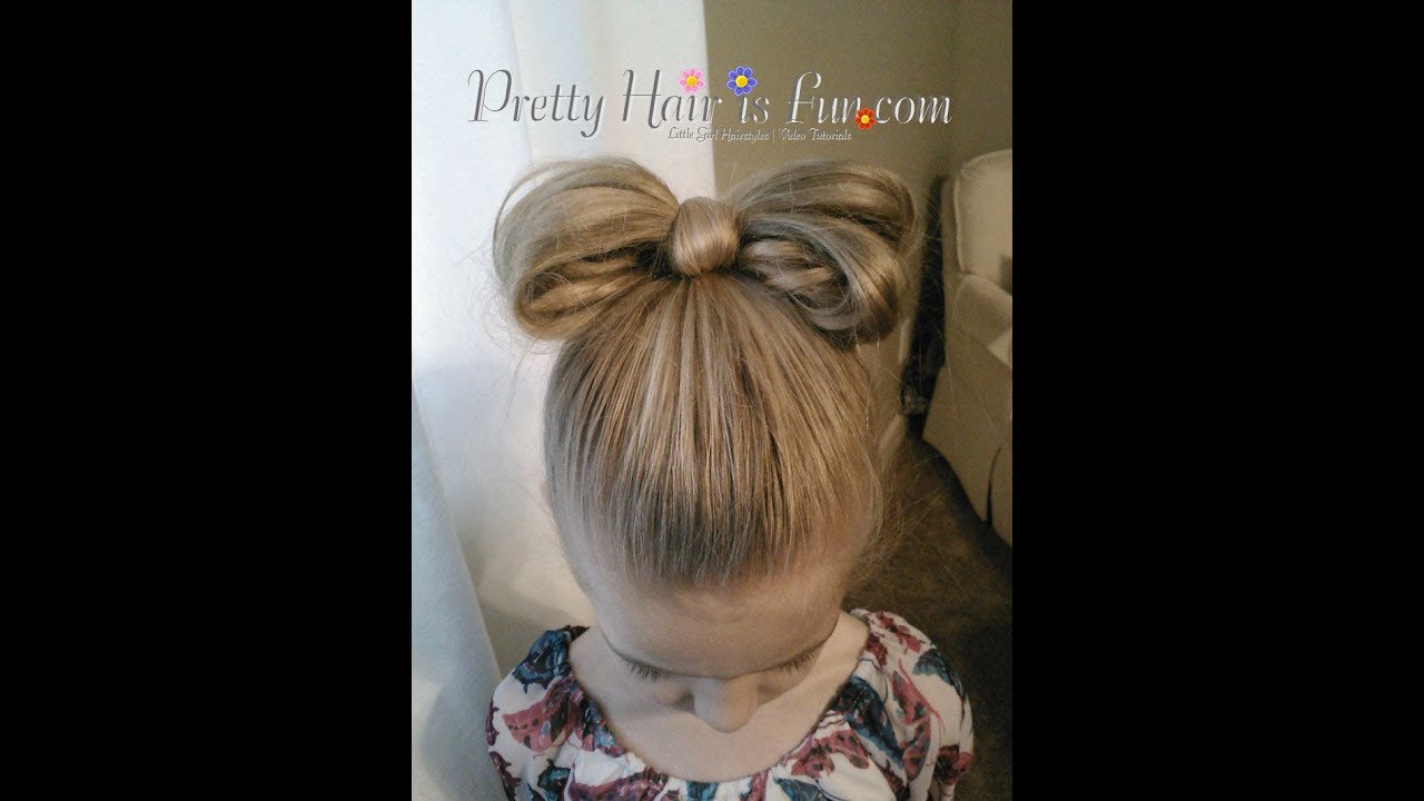 How to: Hair Bow Hairstyle Tutorial | Pretty Hair is Fun