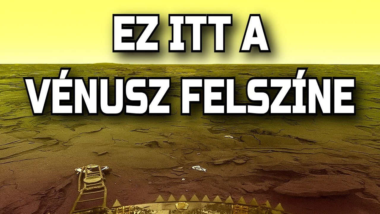 Képeket Kaptunk a Vénusz Felszínéről