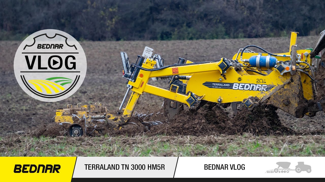 BEDNAR VLOG: Jak pracuje dlátový pluh BEDNAR TERRALAND TN 3000 HM5R ve službách Jakuba Topiče