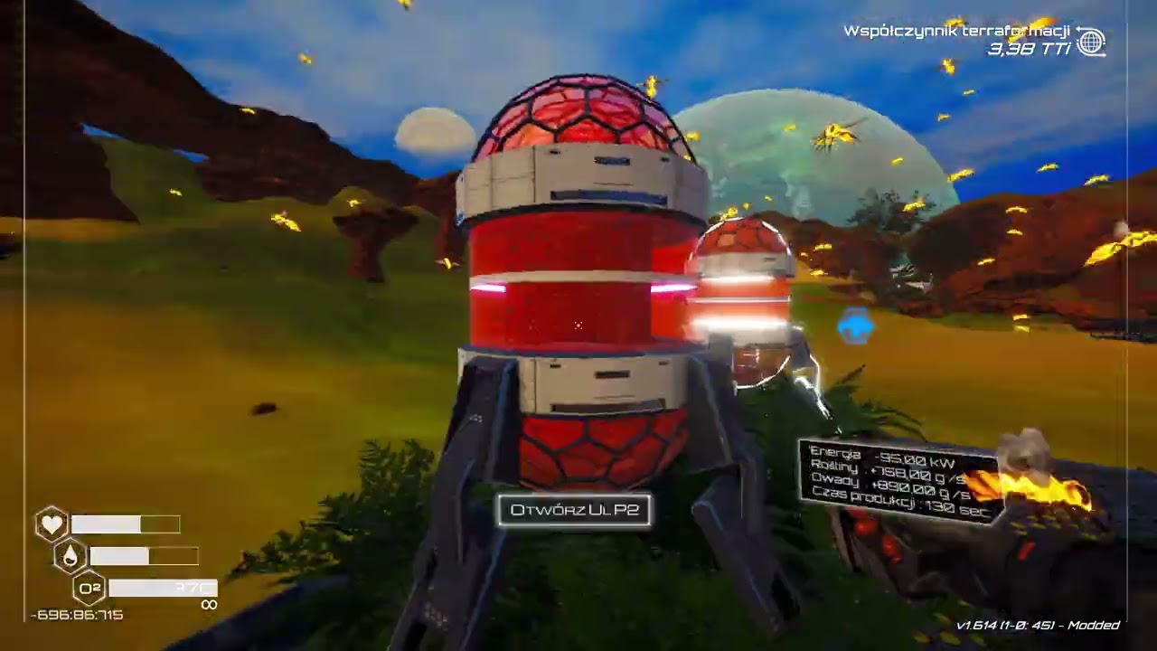 Planet Crafter (Sezon 2) odcinek 16 - biuro, magazyn i pierwsza odwiedzona planeta ! 