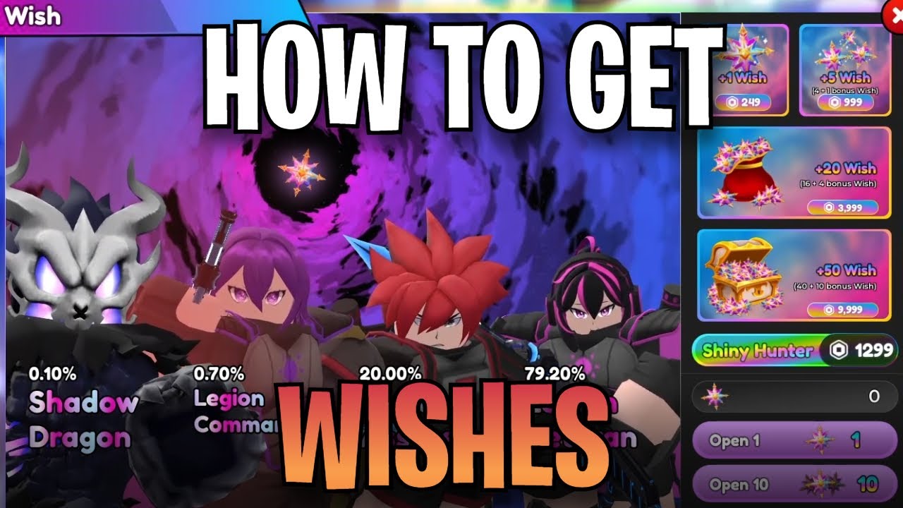 How To Get Wishes Anime Defenders Update 3