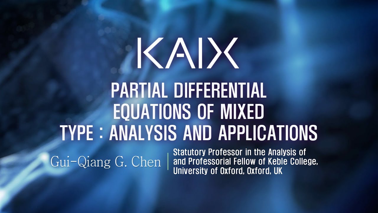 [FULL] KAIX PARTIAL DIFFERENTIALEQUATIONS OF MIXEDTYPE : ANALYSIS ANDAPPLICATIONS