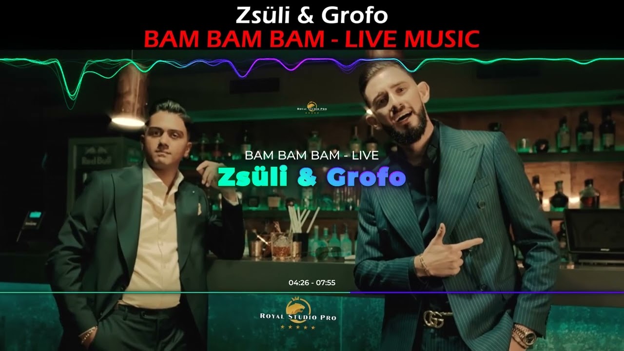 Zsüli ❌ Grofo - BAM BAM BAM /// LIVE MUSIC 2025 - remake