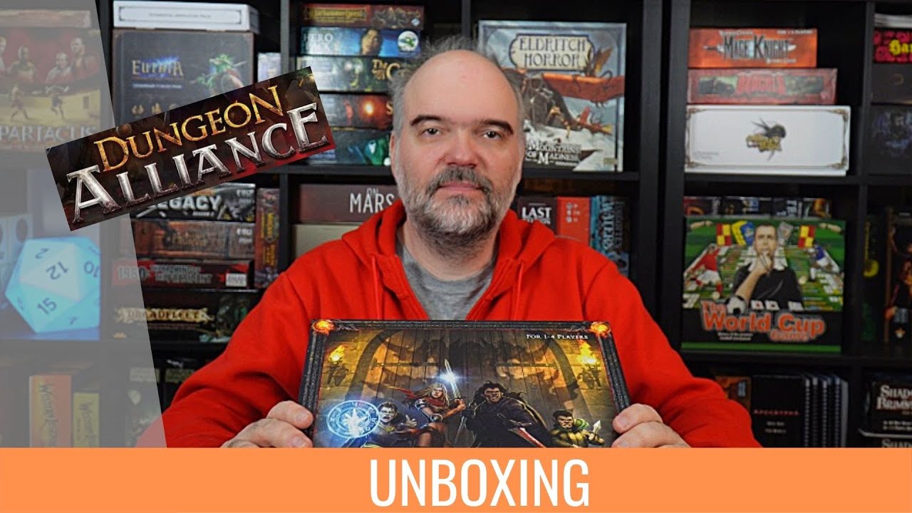 Dungeon Alliance, by Quixotic Games - Unboxing (Greek)
