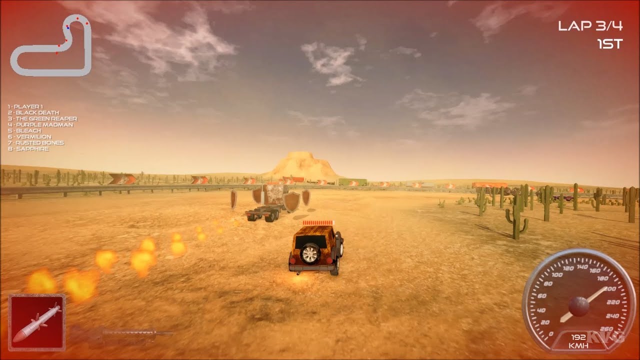 Rock n' Rush: Battle Racing Gameplay (PC HD) [1080p60FPS]
