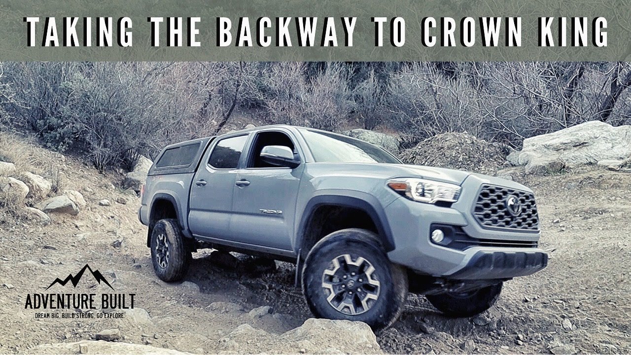 ВНИМАНИЕ! НЕ ДЕЛАЙТЕ ЭТОГО на стандартной Toyota Tacoma 2020 года... Езда по бездорожью по дороге...