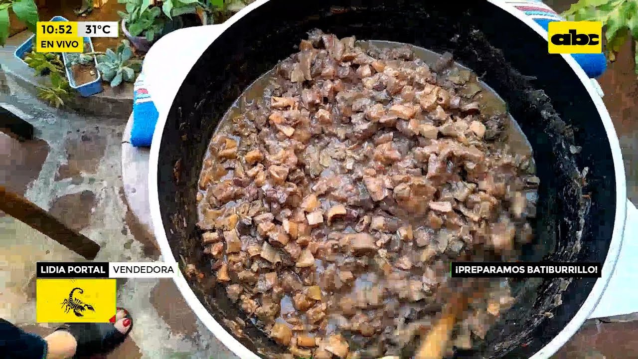 ¡Preparamos el tradicional batiburrillo con Ña Lidia!