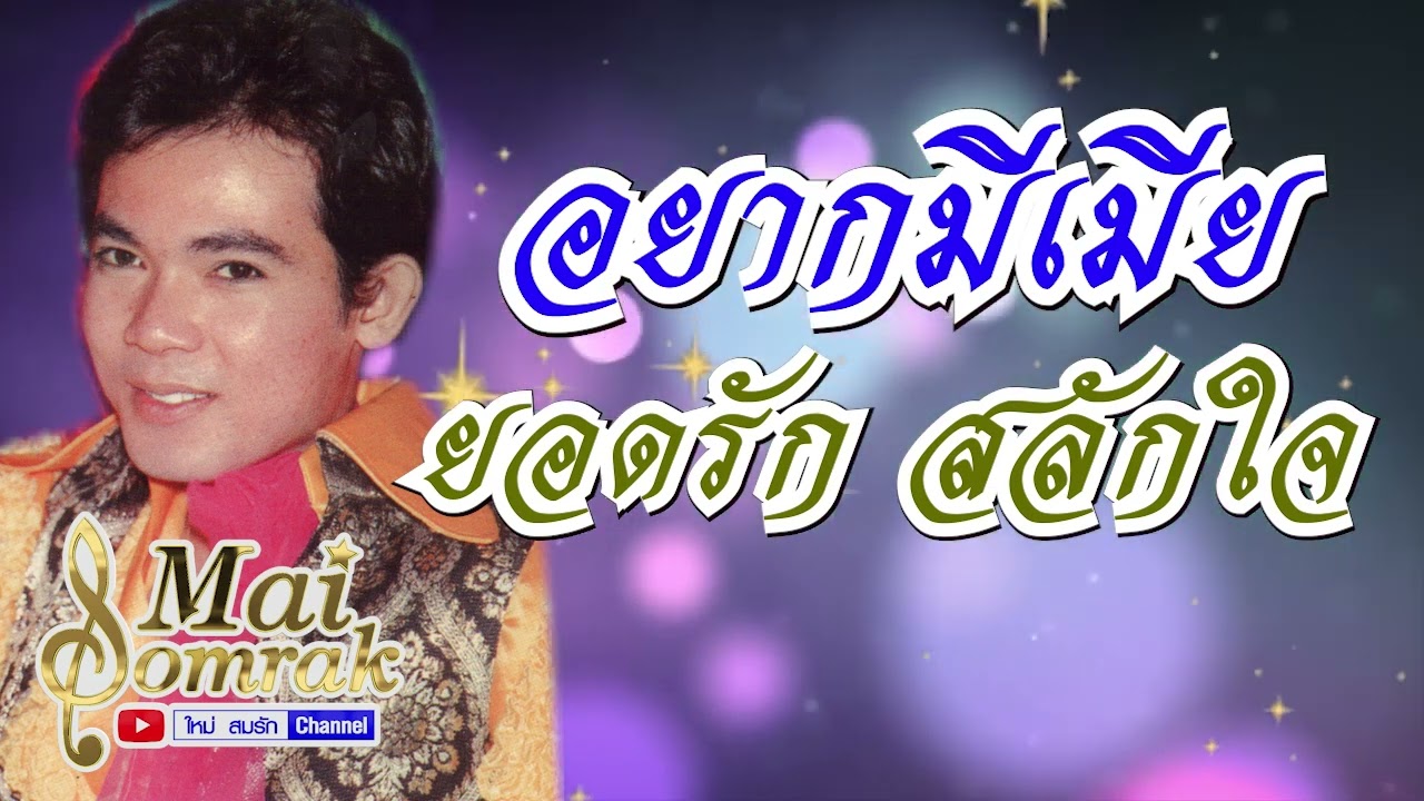 อยากมีเมีย - ยอดรัก สลักใจ AUDIO