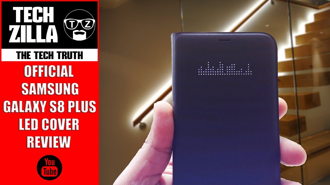 Official Samsung Galaxy S8 Plus LED Cover Case Review