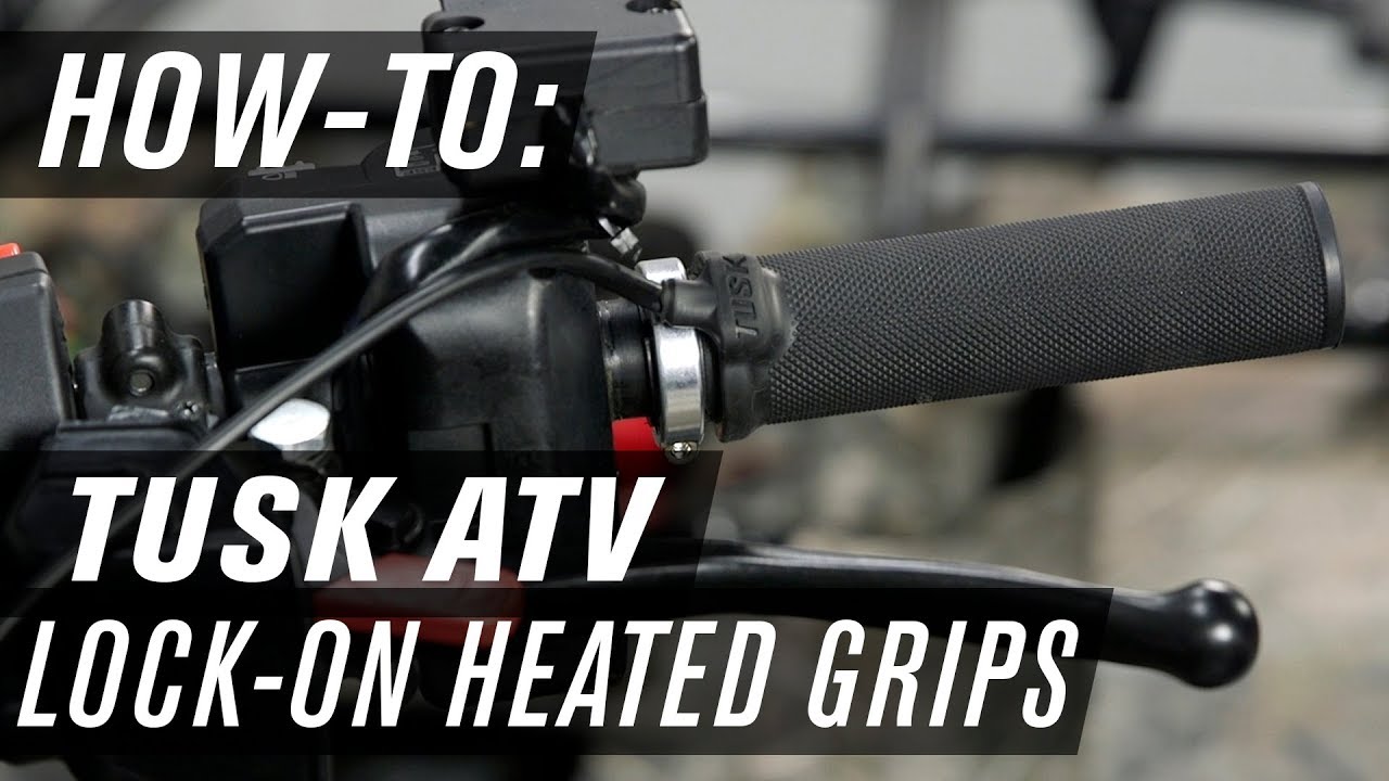 Tusk ATV Lock-On Heated Grips | Installation