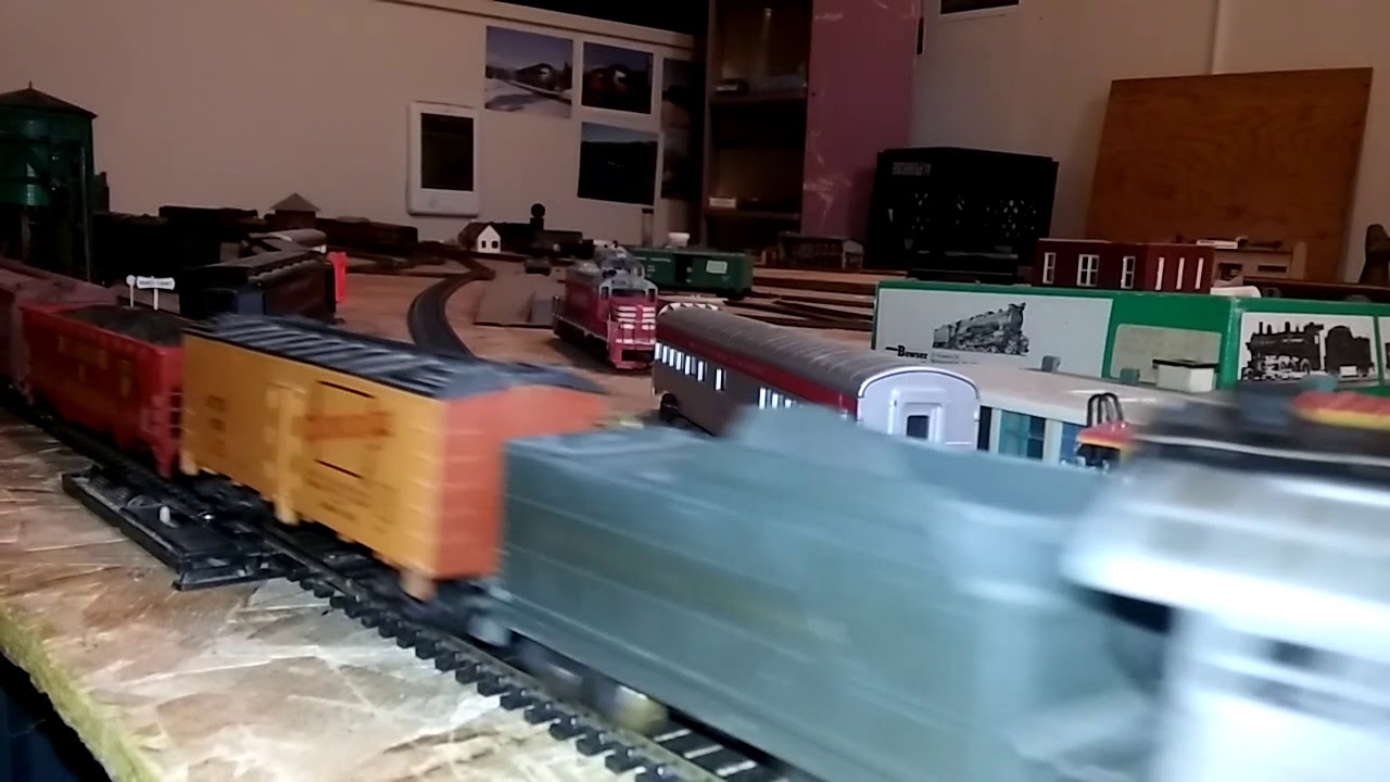 Running trains this evening