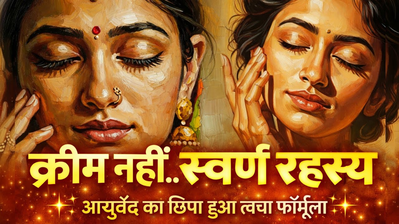 Cream नहीं… एक प्राचीन स्वर्ण रहस्य जो त्वचा को बदल देता है, Swarn Bhasm Skin Ritual का सच ।