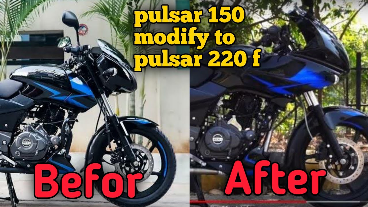 pulsar 150 to pulsar 220 | modified 2021|| full modification details | only 10K ₹ || rider nilesh ||