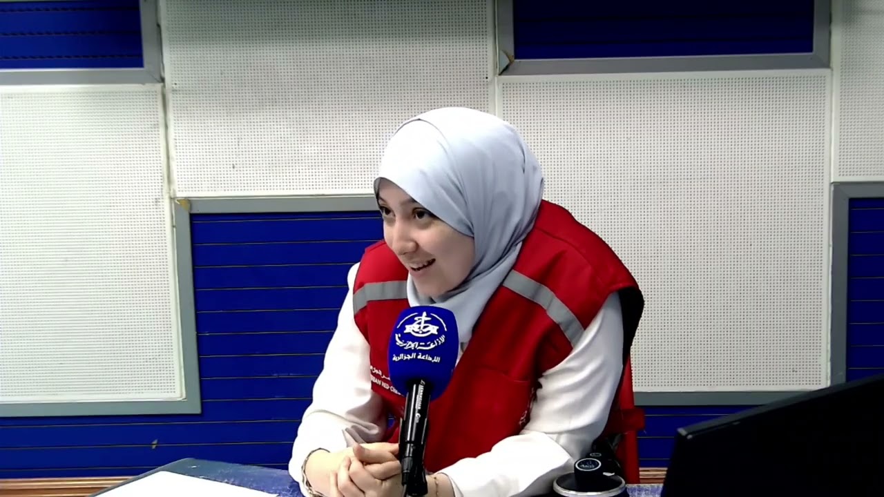 Dr. Khadidja CHIBANI l Coordinatrice des programmes au croissant rouge algérien