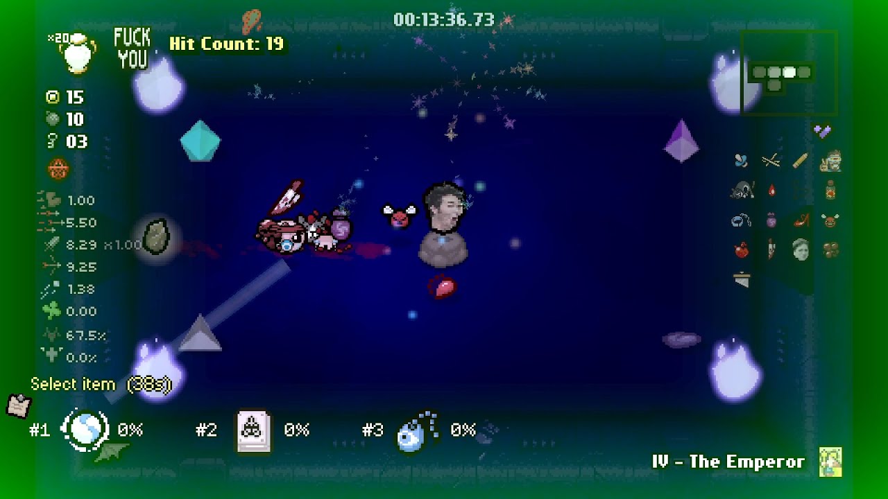 Dinklez Full Streams - The Binding of Isaac: Twitch Reloaded