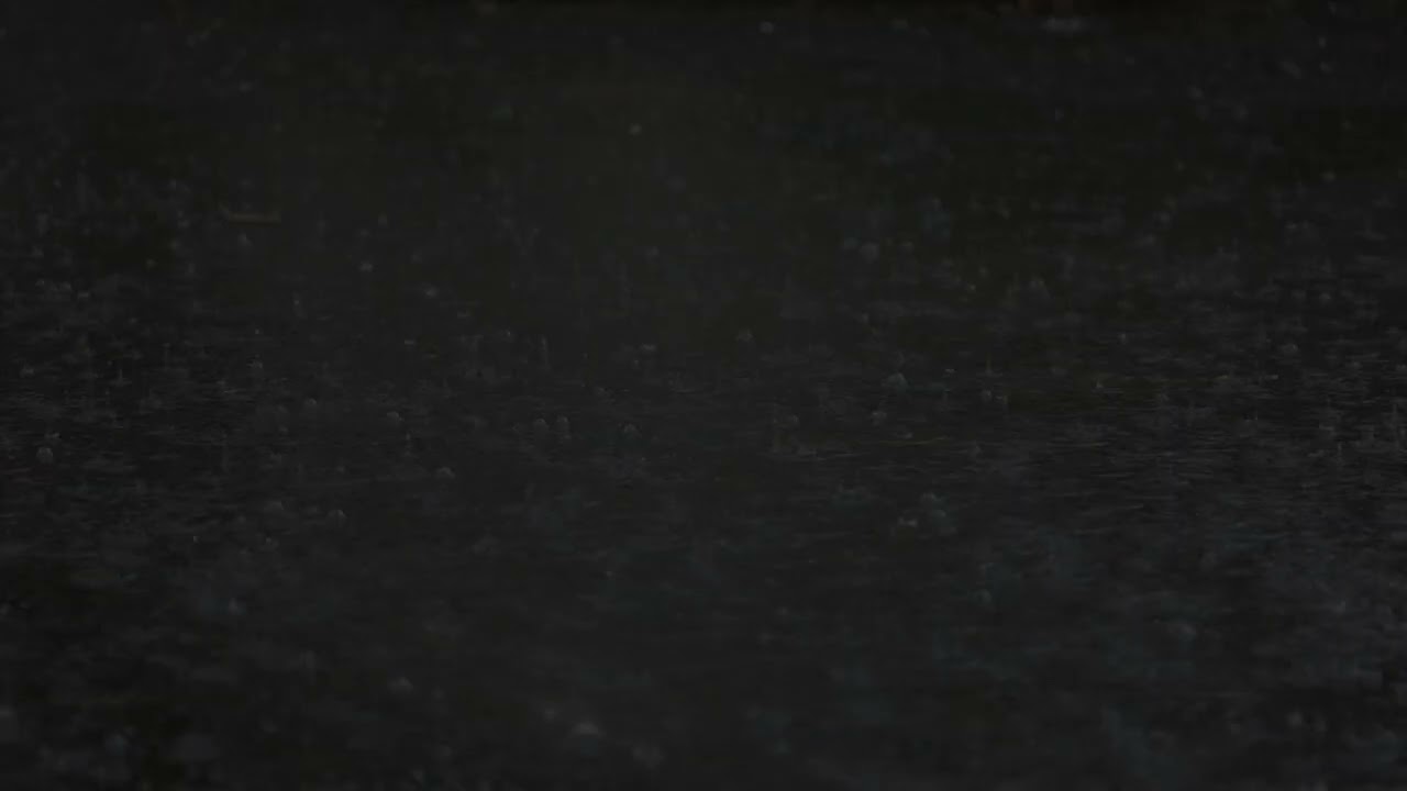 rain sounds for sleeping black screen 🌧️ Light Rain Sounds for Sleep & Meditation | Dark Screen