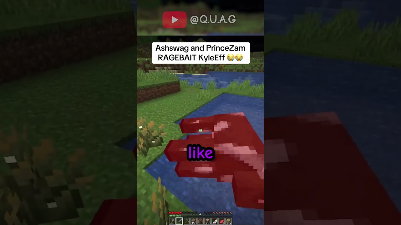 Ashswag and PrinceZam RAGEBAIT KyleEff 😭😭😭 #minecraft #funny #gaming #podcast #podcastclips