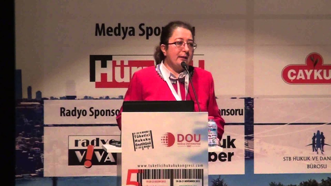 Doç. Dr. Hayrunnisa ÖZDEMİR (Erzincan Üniversitesi) 5. Tüketici Hukuku Kongresi