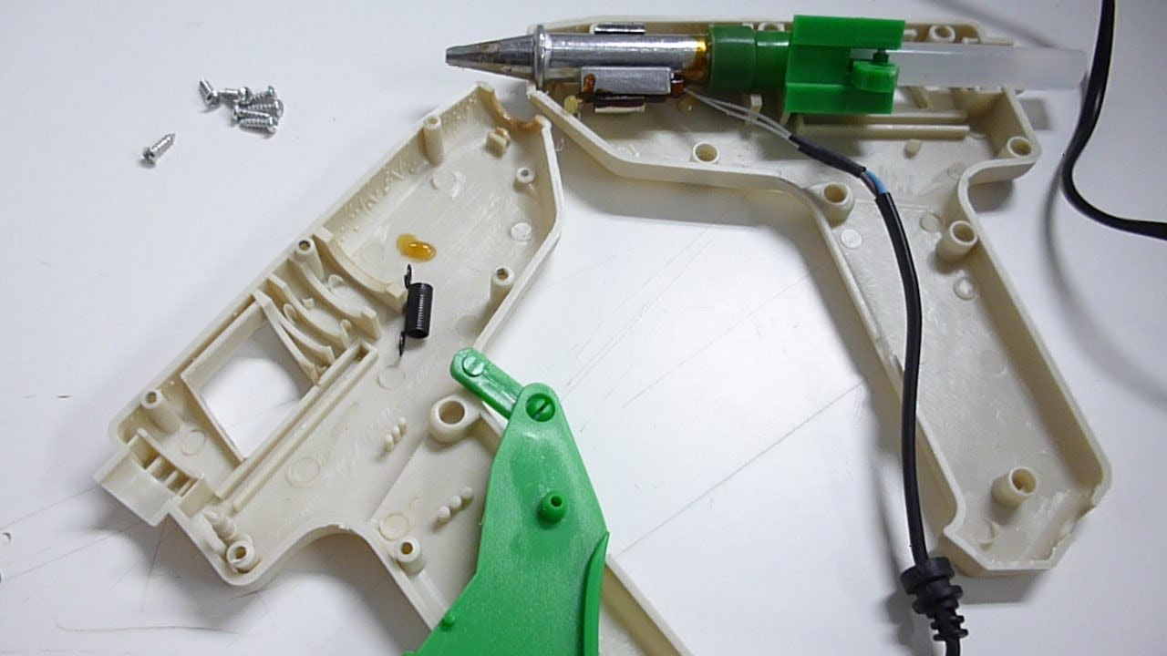 como reparar el gatillo de una pistola de silicona